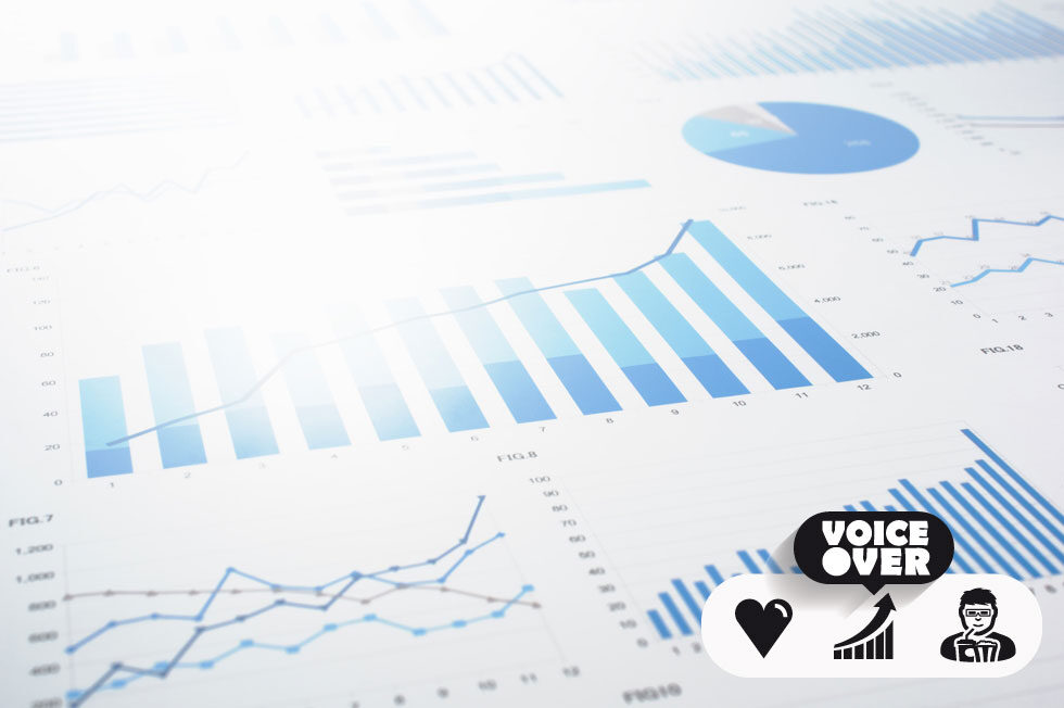 Illustrazione Voice Over Analysis, brand design di Estrogeni&Partners